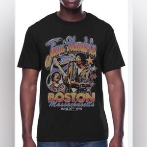NEW Jimi‎ Hendrix Black Graphic T-Shirt